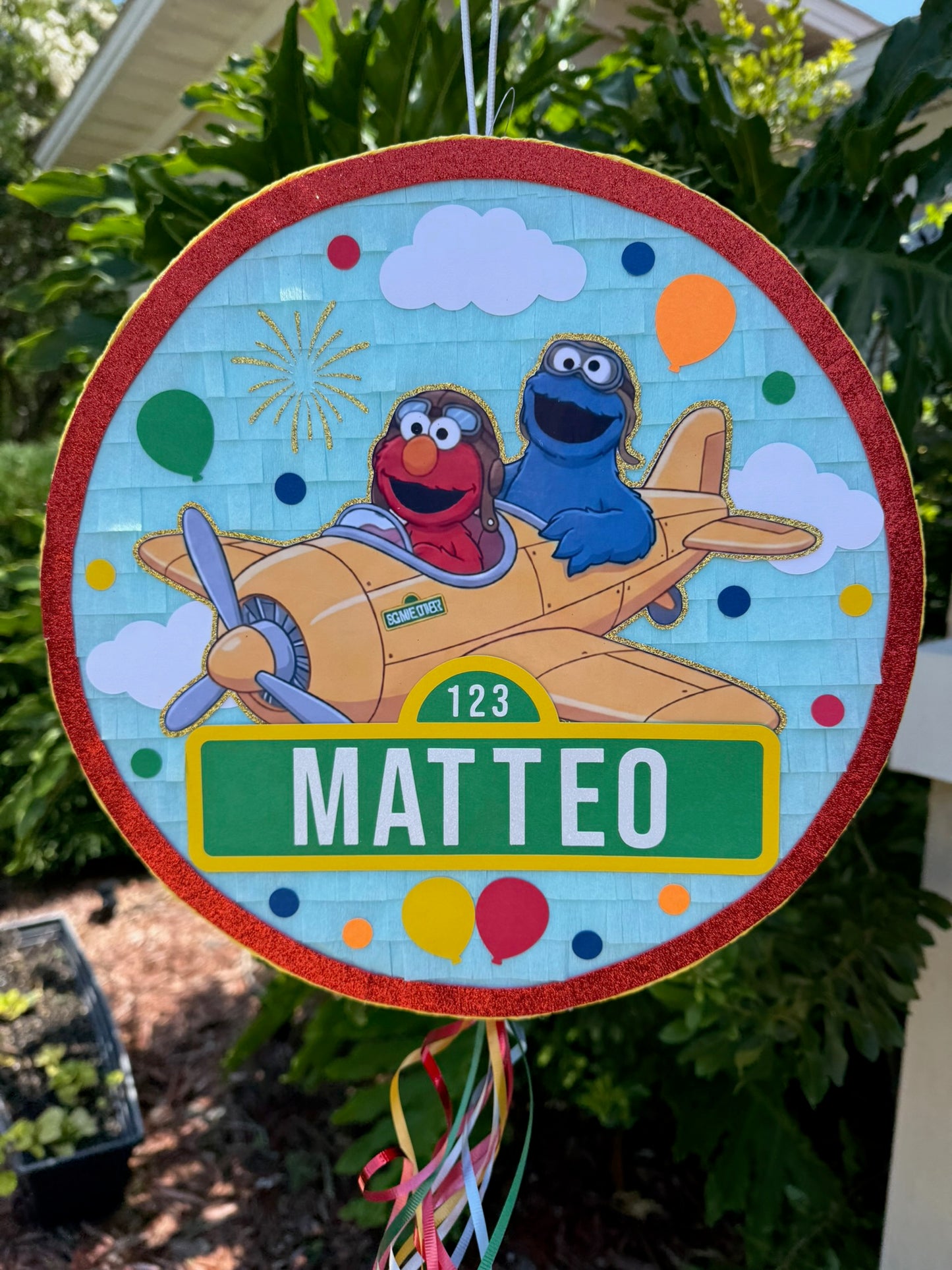 Custom Handmade Piñata – 13 Inch Round