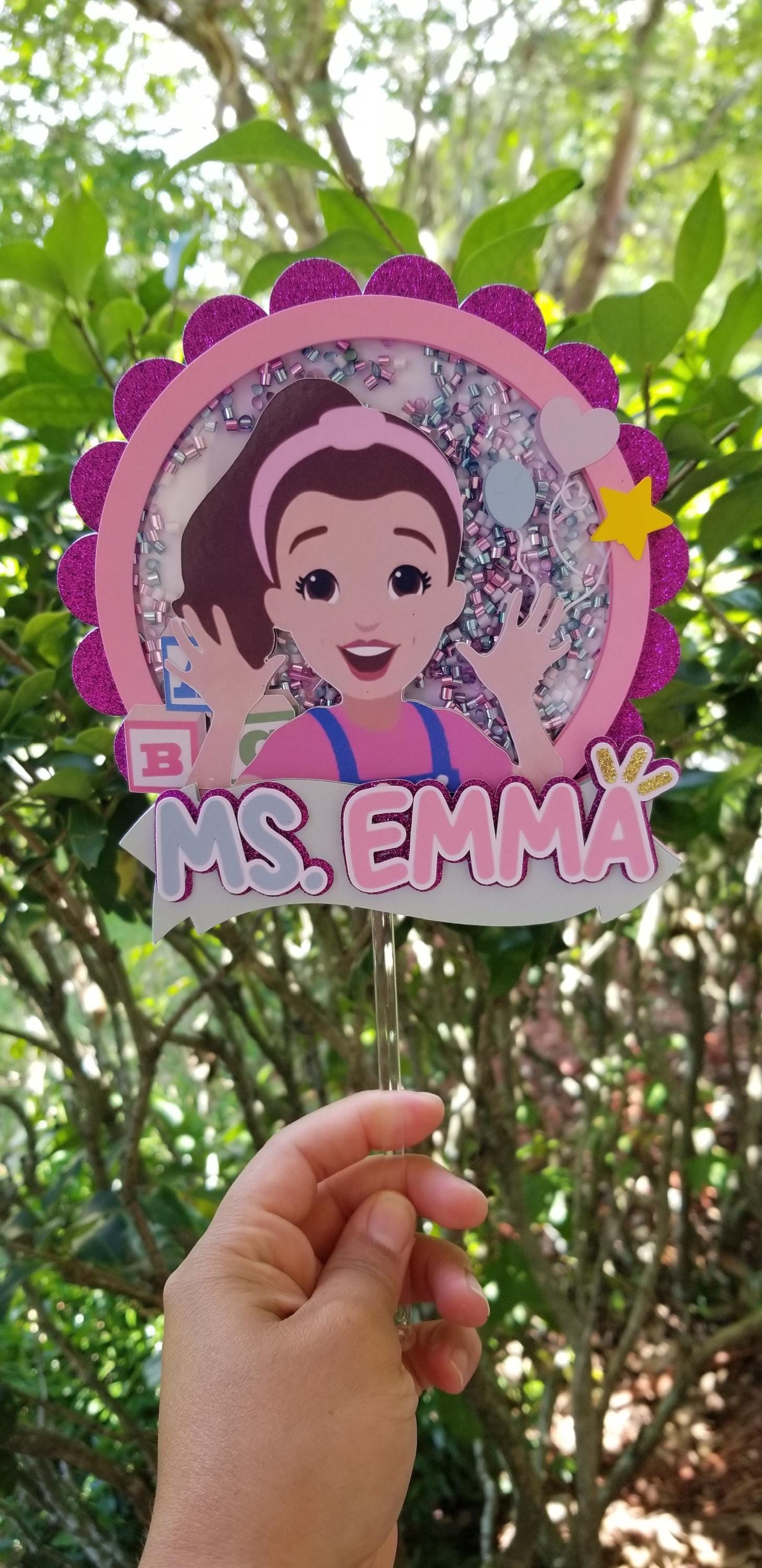 Cake Toppers (1x Large & 12x Small) - Custom Theme (Personalized)
