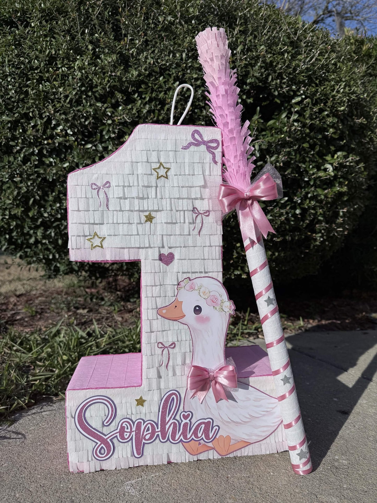 Piñata with Stick - Custom Theme - All Ages - 18 Inches Tall
