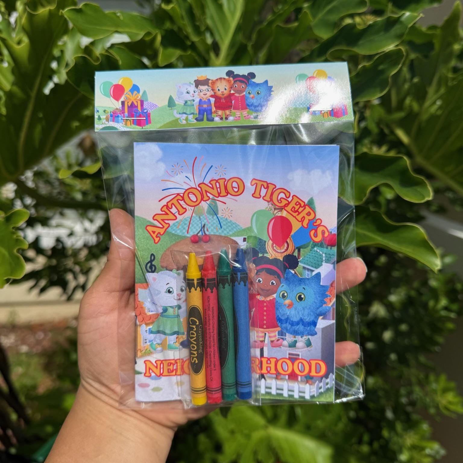Party Favors - Coloring Books - Custom Theme (Personalized)