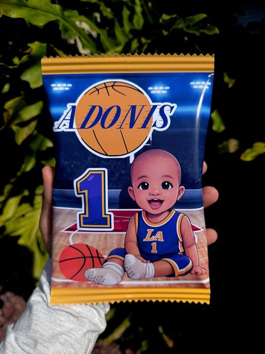 Party Favors - Snack Bags - Custom Theme (Personalized)