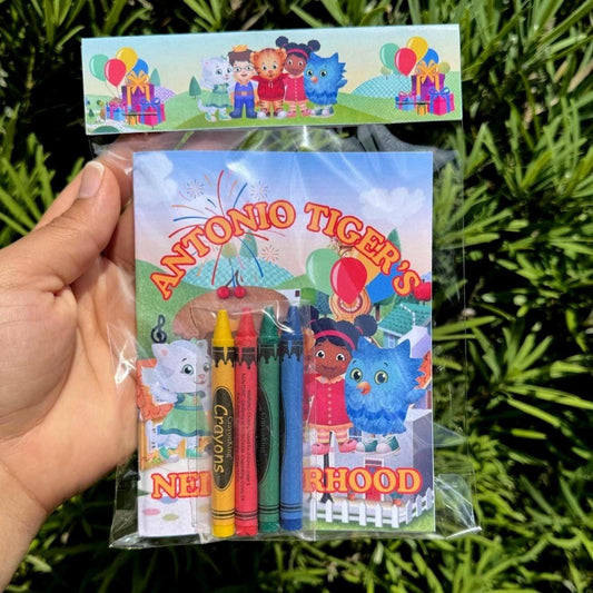Party Favors - Coloring Books - Custom Theme (Personalized)