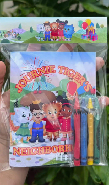 Party Favors - Coloring Books - Custom Theme (Personalized)