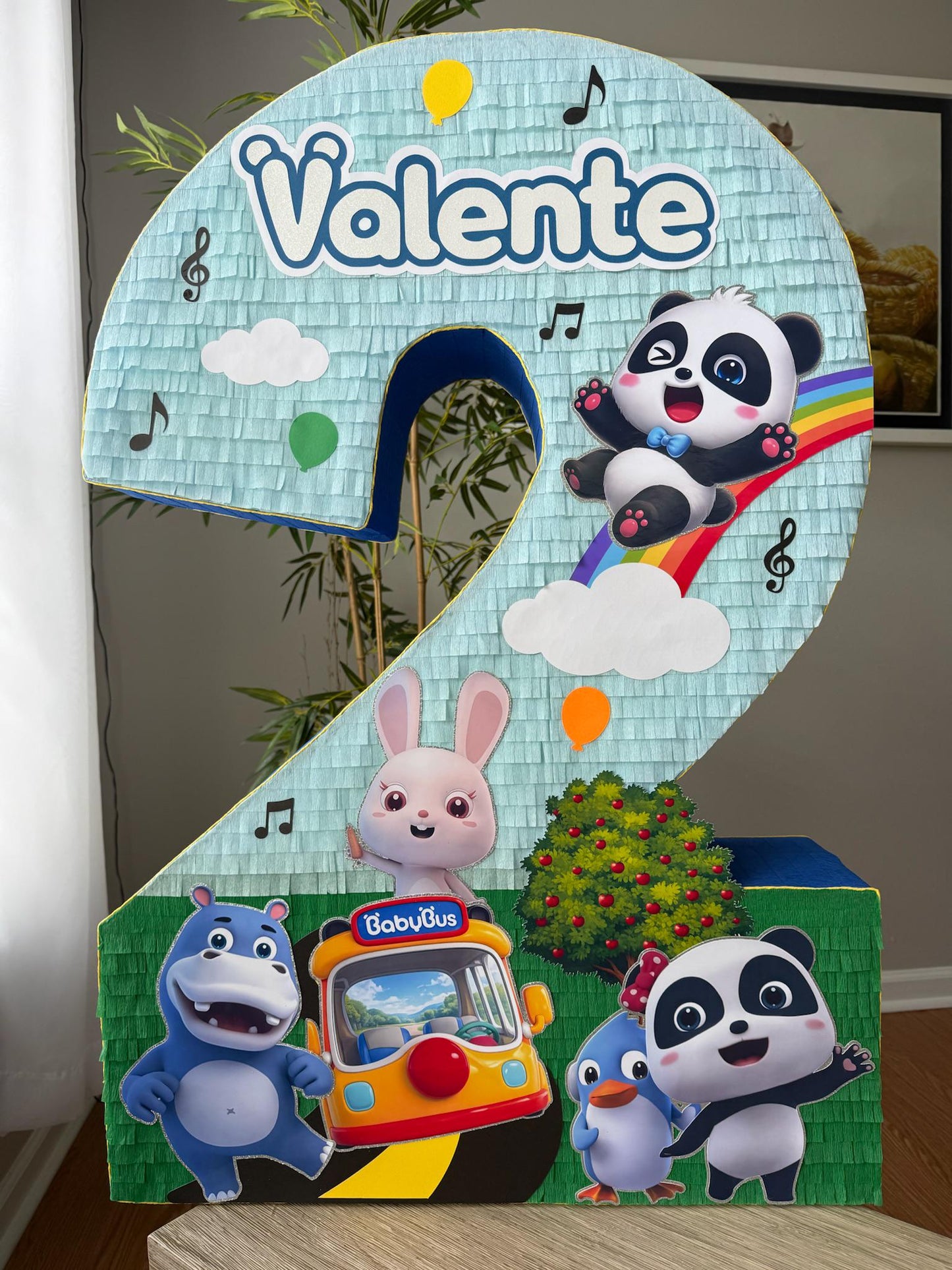Piñata - Custom Theme - Includes Stick - 36 Inches Tall (3 Feet)