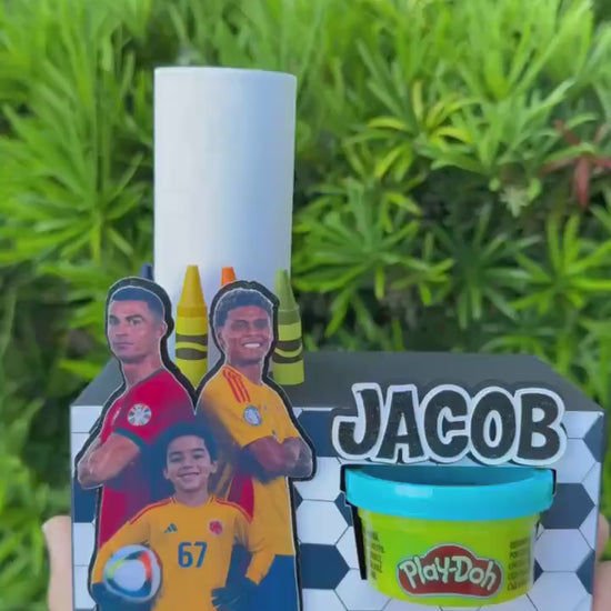Party Favors - Coloring Box - Activity Kit & Play-Doh - Custom Themed